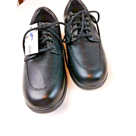 Mens Drew Black Walker II Shoes Oxfords Orthotic Diabetic Size 11 N 40784-14